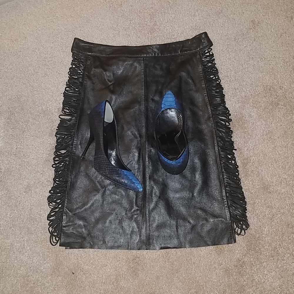 Leather Skirt